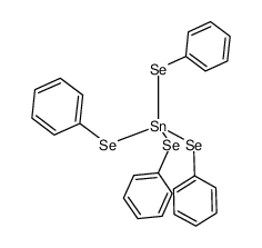 854904-80-6 structure, C24H20Se4Sn