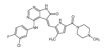 346600-00-8 structure, C24H23ClFN7O2