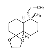 (4aS,5R,8aS)-5,8a-dimethyl-5-propyloctahydro-2H-spiro[naphthalene-1,2'-[1,3]dioxolane]