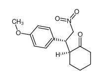 233257-09-5 spectrum, (S)-2-((R)-1-(4-methoxyphenyl-phenyl)-2-nitroethyl)-cyclohexanone