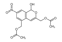 16134-13-7 spectrum, 1-Hydroxy-3.5-diacetoxymethyl-7-nitro-1H-benzopyran-(2)