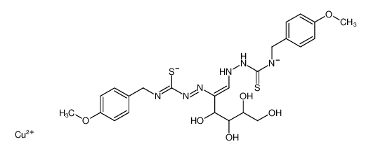 95148-31-5 structure, C24H30CuN6O6S2