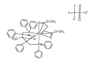 {(triphos)rh(ch(cooch3)ch2cooch3)}(cf3so3)2cas:117469-73-5分子式