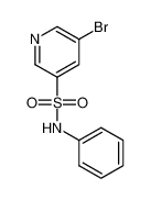 5-bromo-N-phenylpyridine-3-sulfonamide 1086065-02-2