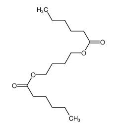 4-hexanoyloxybutyl hexanoate 1572-77-6