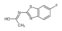 N-(6-Fluoro-1,3-benzothiazol-2-yl)acetamide 16194-64-2