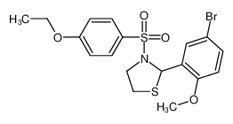 477515-63-2 structure, C18H20BrNO4S2