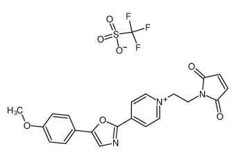 155862-98-9 structure, C22H18F3N3O7S