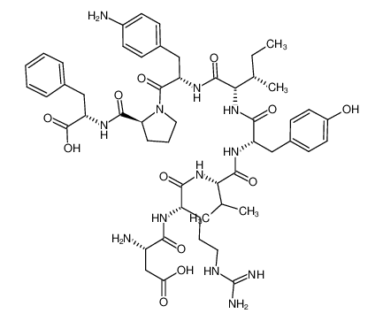 90937-05-6 structure, C53H74N12O12