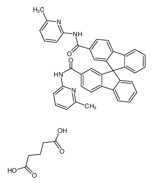 147580-05-0 structure, C44H36N4O6