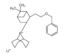 81572-37-4 structure, C26H40BLiO