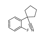 1-(2-fluorophenyl)cyclopentane-1-carbonitrile 214262-89-2