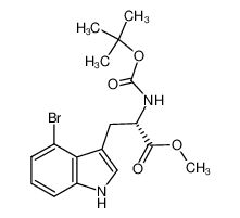 691885-32-2 structure, C17H21BrN2O4