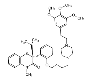 105118-13-6 structure, C37H49N3O5S