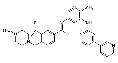 895519-90-1 structure, C29H29F3N8O