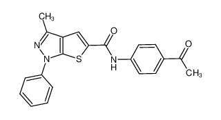 603077-95-8 structure, C21H17N3O2S