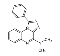 N,N-dimethyl-1-phenyl-[1,2,4]triazolo[4,3-a]quinoxalin-4-amine 293739-01-2