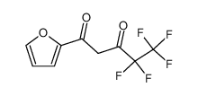 4,4,5,5,5-pentafluoro-1-(2-furyl)-1,3-pentanedione 2317-66-0