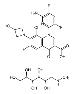 Delafloxacin meglumine 352458-37-8