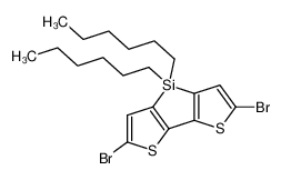 2,6-Dibromo-4,4-dihexyl-4H-silolo[3,2-b:4,5-b']dithiophene 188690-66-6