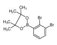 912457-17-1 structure, C12H15BBr2O2