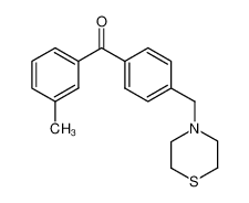 898782-25-7 structure, C19H21NOS