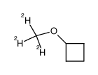 Cyclobutyl-methyl-<D(3)>-ether