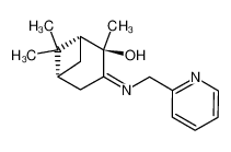 219564-74-6 (1R,2R,5R,Z)-2,6,6-trimethyl-3-((pyridin-2-ylmethyl)imino)bicyclo[3.1.1]heptan-2-ol