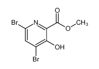 methyl 4,6-dibromo-3-hydroxypyridine-2-carboxylate 321596-55-8