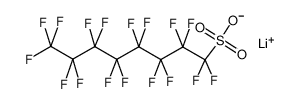 lithium,1,1,2,2,3,3,4,4,5,5,6,6,7,7,8,8,8-heptadecafluorooctane-1-sulfonate 29457-72-5