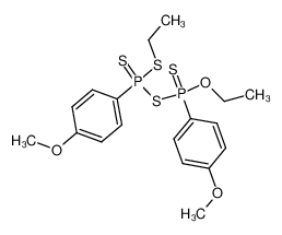 72368-61-7 O-ethyl S-ethyl di(4-methoxyphenyl)thiodiphosphonate