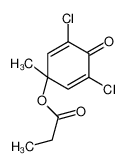 61305-93-9 (3,5-dichloro-1-methyl-4-oxocyclohexa-2,5-dien-1-yl) propanoate