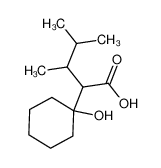 7465-27-2 2-(1-hydroxycyclohexyl)-3,4-dimethylpentanoic acid