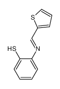 7525-70-4 spectrum, 2-(thiophen-2-ylmethylideneamino)benzenethiol