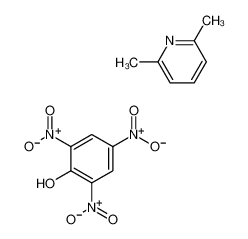 16625-32-4 2,6-dimethylpyridine,2,4,6-trinitrophenol