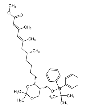 136155-21-0 structure, C38H56O5Si