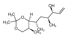 80657-89-2 (3S,4S,6S)-4-methyl-6-((4S,5S)-2,2,5-trimethyl-1,3-dioxan-4-yl)hept-1-en-3-ol