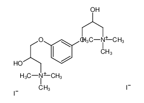 [2-hydroxy-3-[3-[2-hydroxy-3-(trimethylazaniumyl)propoxy]phenoxy]propyl]-trimethylazanium,diiodide