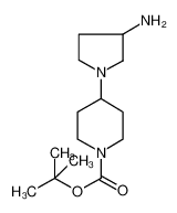 4-(3-AMINO-PYRROLIDIN-1-YL)-PIPERIDINE-1-CARBOXYLIC ACID TERT-BUTYL ESTER 885274-89-5