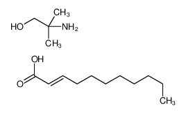 2-amino-2-methylpropan-1-ol,(E)-undec-2-enoic acid 93882-31-6