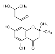 130715-61-6 5,7-dihydroxy-2,2-dimethyl-8-(3-methylbut-2-enoyl)chroman-4-one