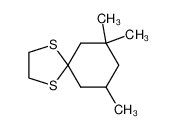 32501-20-5 spectrum, 7,7,9-trimethyl-1,4-dithia-spiro[4.5]decane