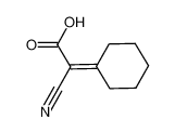 2-cyano-2-cyclohexylideneacetic acid 37107-50-9