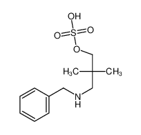 [3-(benzylamino)-2,2-dimethylpropyl] hydrogen sulfate 16047-90-8