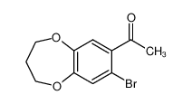 7-乙酰基-8-溴-3,4-二氢-2H-1,5-苯并二氧丙烷