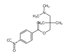 39943-25-4 [3-(dimethylamino)-2,2-dimethylpropyl] 4-nitrobenzoate