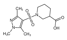 1-[(1,3,5-Trimethyl-1H-pyrazol-4-yl)sulfonyl]-piperidine-3-carboxylic acid