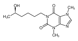 1-(5-羟基己基)-3,7-二甲基嘌呤-2,6-二酮