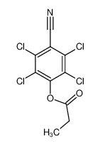 67205-53-2 (2,3,5,6-tetrachloro-4-cyanophenyl) propanoate