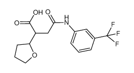 4-oxo-2-(oxolan-2-yl)-4-[3-(trifluoromethyl)anilino]butanoic acid 330951-09-2